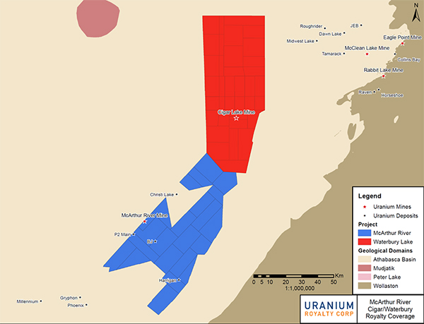 Project Royalties Map